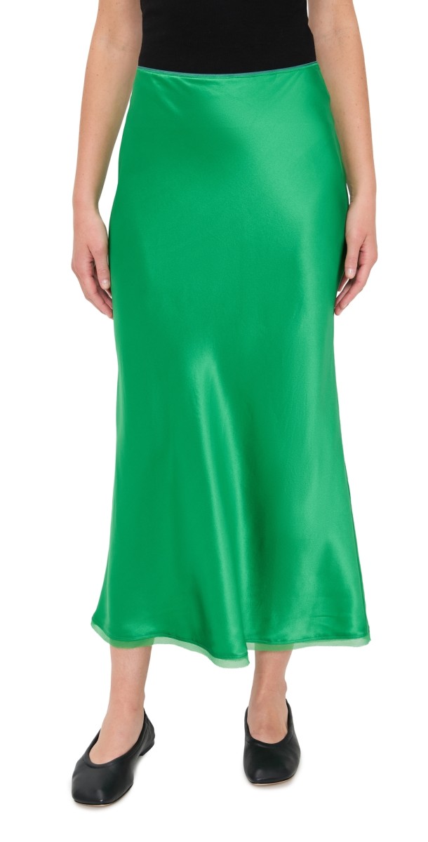 La Ligne Bianca Skirt Fern