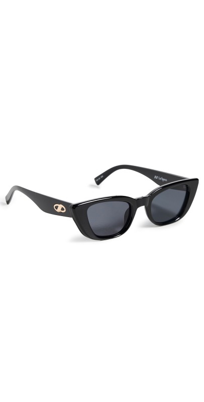 Le Specs Dream Lover Sunglasses Black Smoke Mono