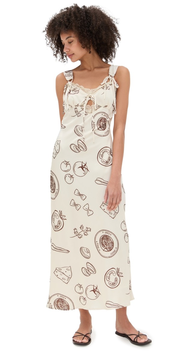 Bailey Rose Midi Dress Cream