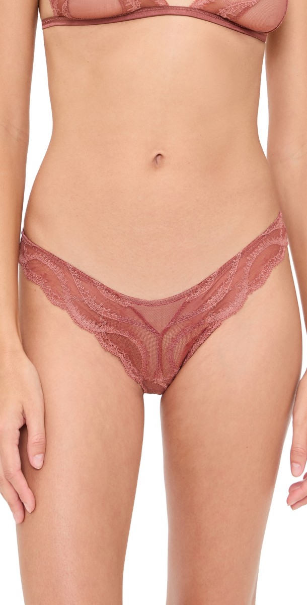 Kiki De Montparnasse Leche Moi Panties Rose Fauvee