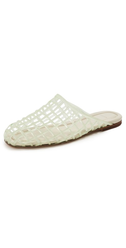Vince Barcelona Jelly Flats jade water