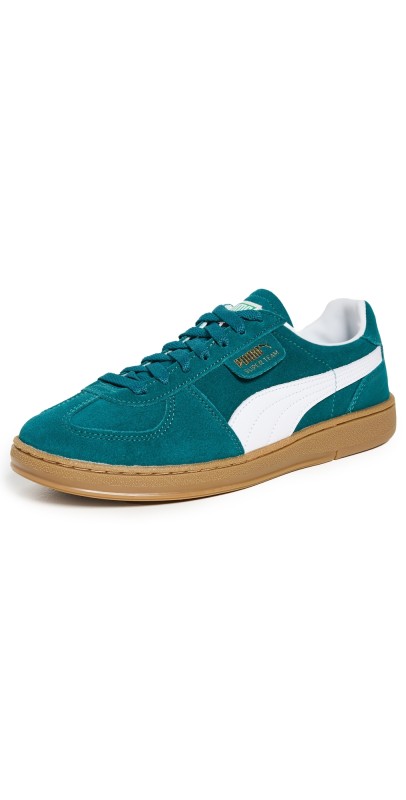 PUMA Super Team Suede Unisex Sneakers Cold Green/Puma White