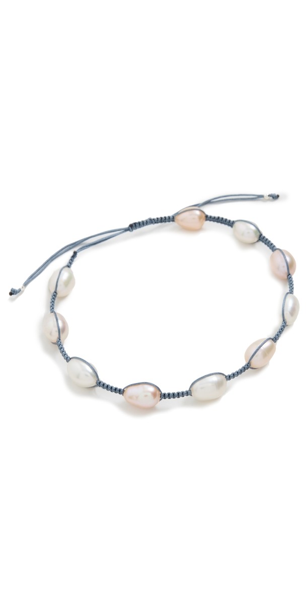 SHASHI Pearl Slide Bracelet Pearl
