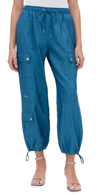 Cinq à Sept Nitsan Parachute Pants Blue Corn