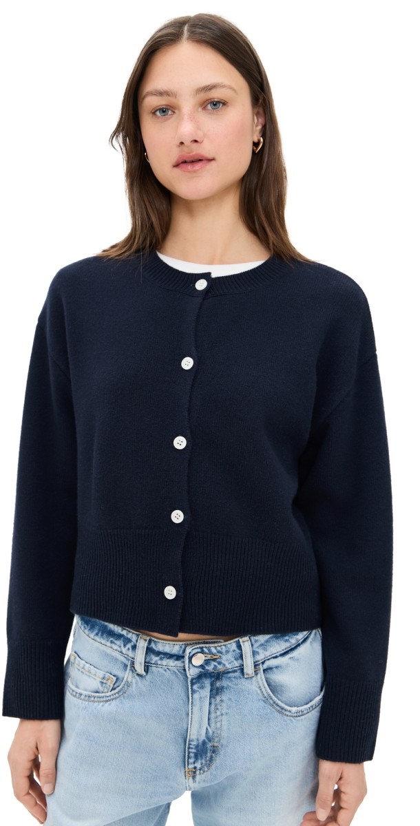 PARKE Cardigan Navy