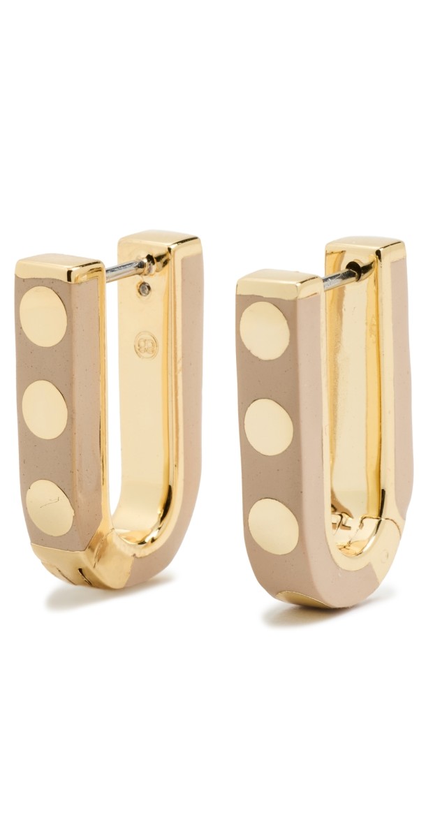 Gorjana Asher Link Hoops Sto