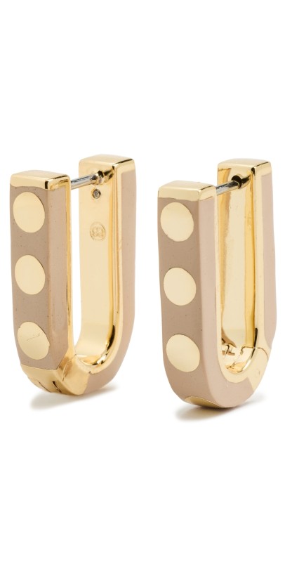 Gorjana Asher Link Hoops Sto