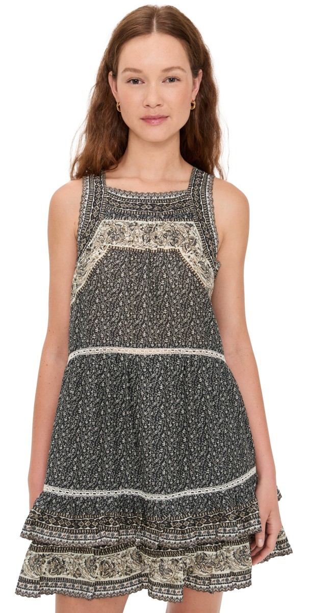 Sea Palma Print Tank Tunic Dress Multi