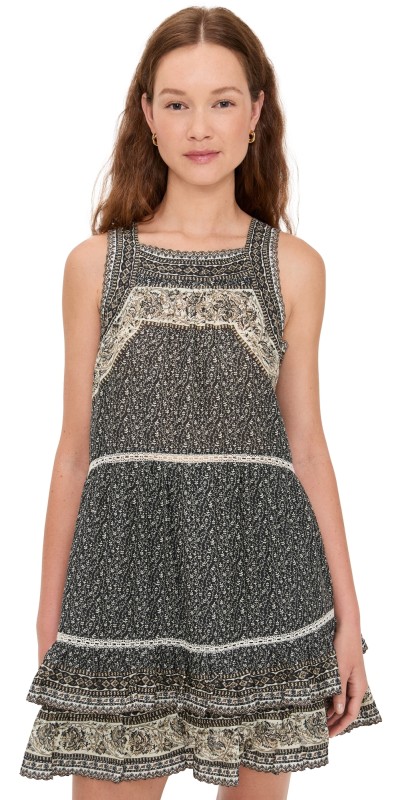 Sea Palma Print Tank Tunic Dress Multi