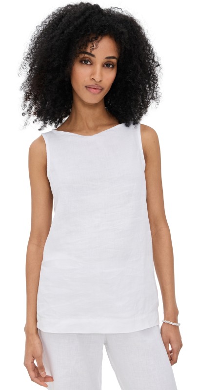 DONNI. The Linen Shell Tank Powder