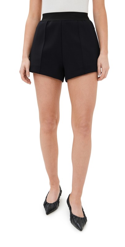 WARDROBE. NYC Bonded Shorts Black