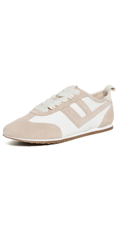 Free People Aces Tennis Shoes Chalk/Desert Sand