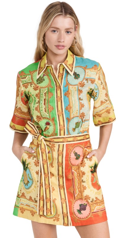 ALÉMAIS La Musica Mini Dress Multi