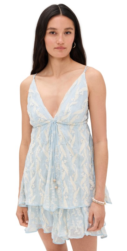 Sabina Musayev Bessie Dress Aqua