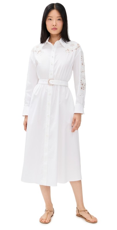 Generation Love Julia Lace Combo Dress White