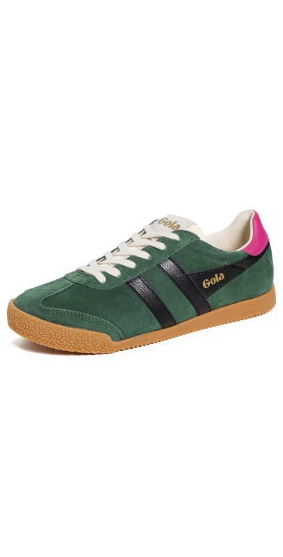 Gola Elan Sneakers Evergreen/Black/Fuchsia