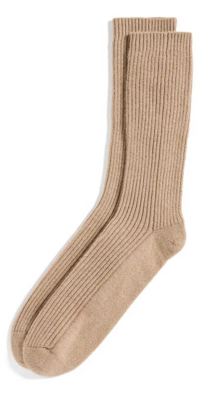 Jenni Kayne Cashmere Socks Chocolat