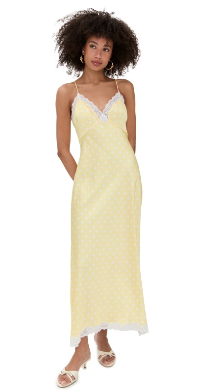 LoveShackFancy Manuela Dress Marigold