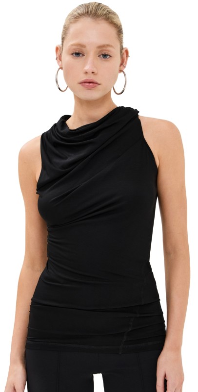 Helmut Lang Sleeveless Wind Top Black