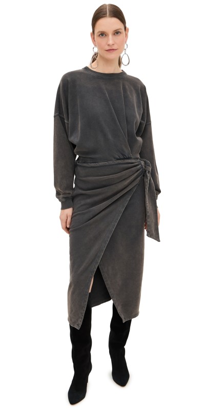 Isabel Marant Étoile Sandrina Dress Faded Black
