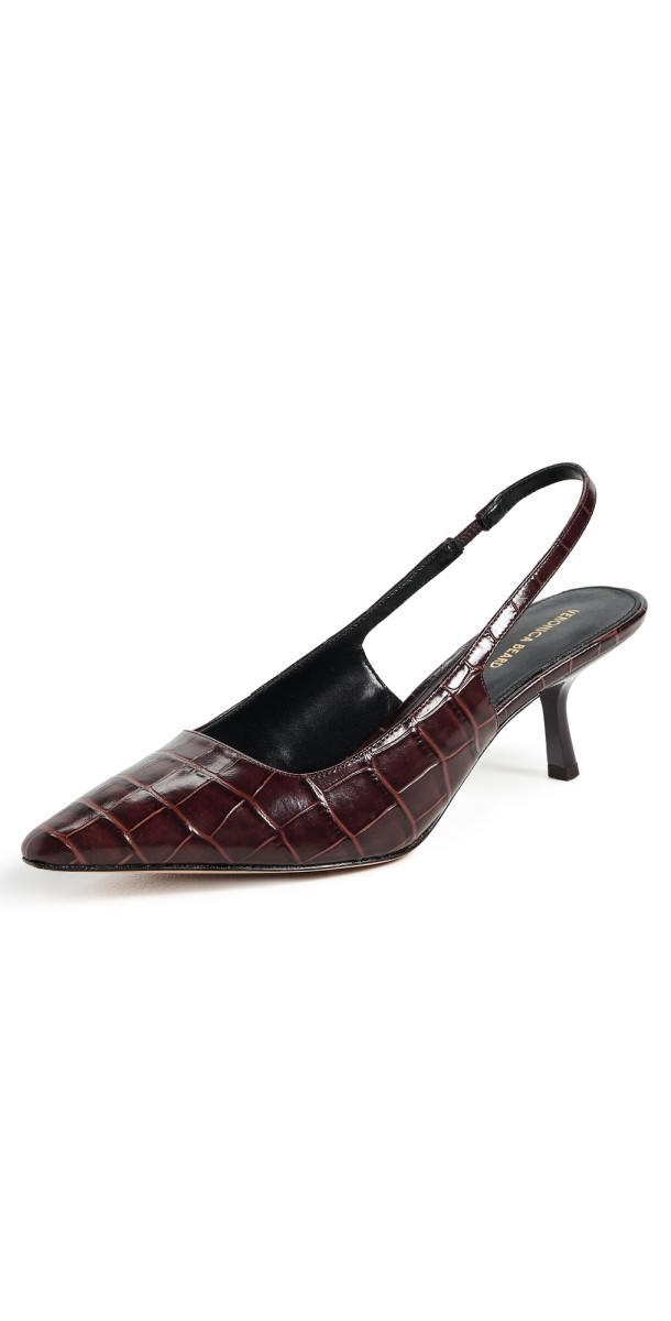 Veronica Beard Cashel Pumps Chocolate