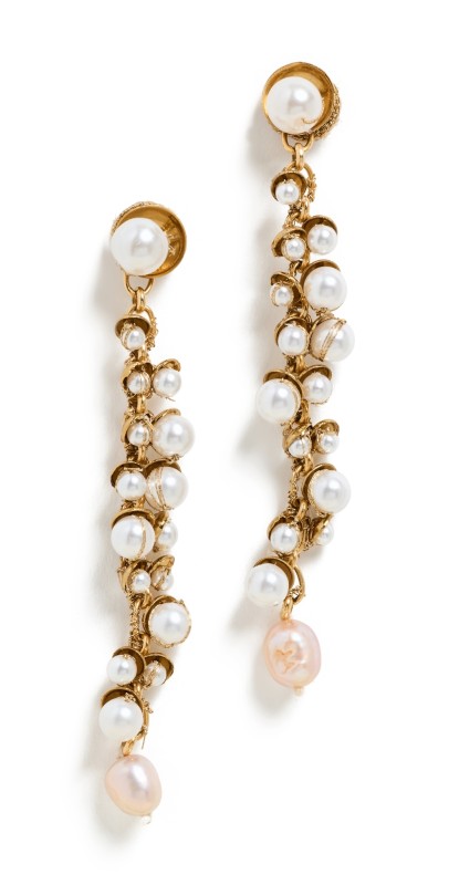 Deepa Gurnani Deepa by Deepa Gurnani Nani Earrings Gold