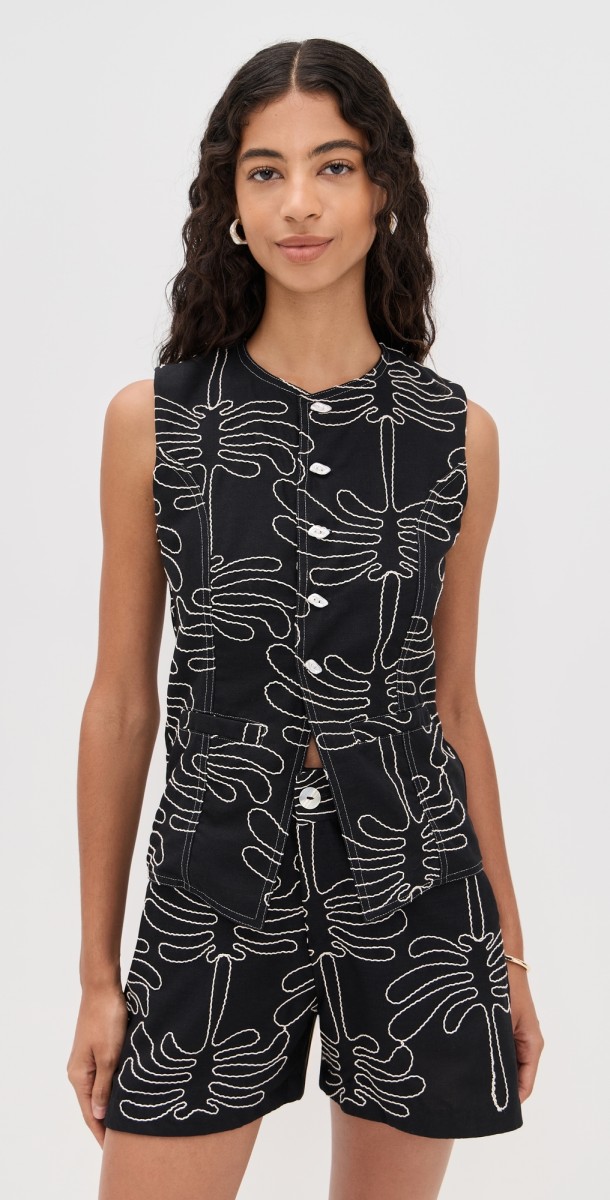 Palmacea Nina Shirt Praia Black Praia Black