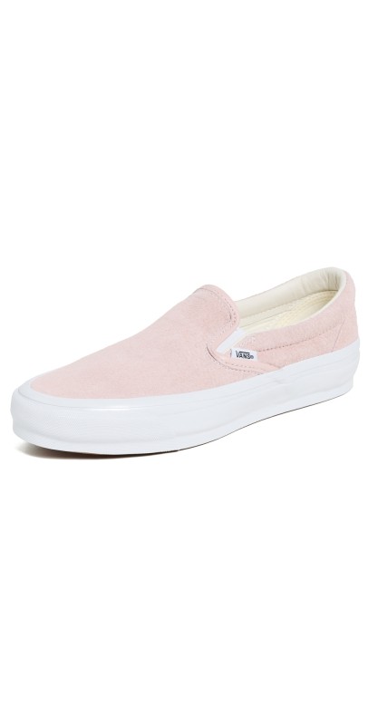 Vans Classic Slip On Sneakers Suede Sepia Rose