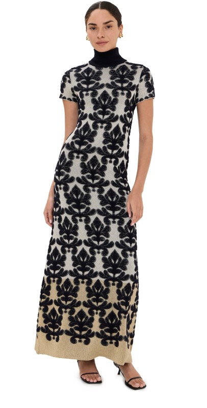 La DoubleJ Herald Long Dress Silver