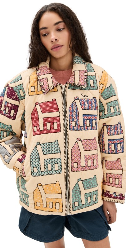 Sea Anneliese Quilted Jacket Multi