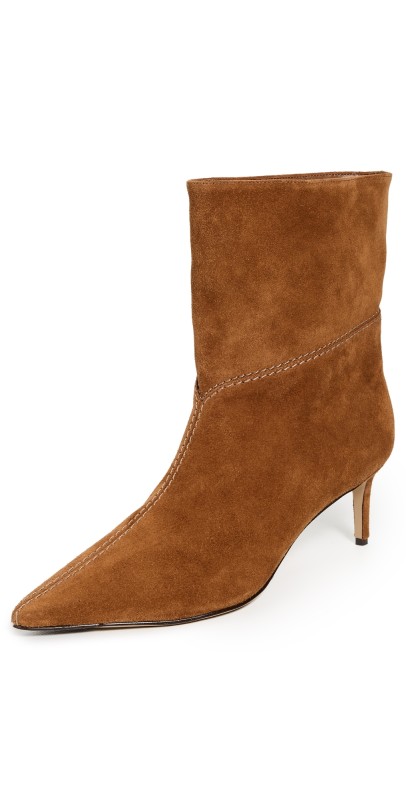 Alexandre Birman Malva Booties Espresso