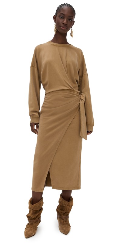 Isabel Marant Étoile Sandrina Dress Caramel