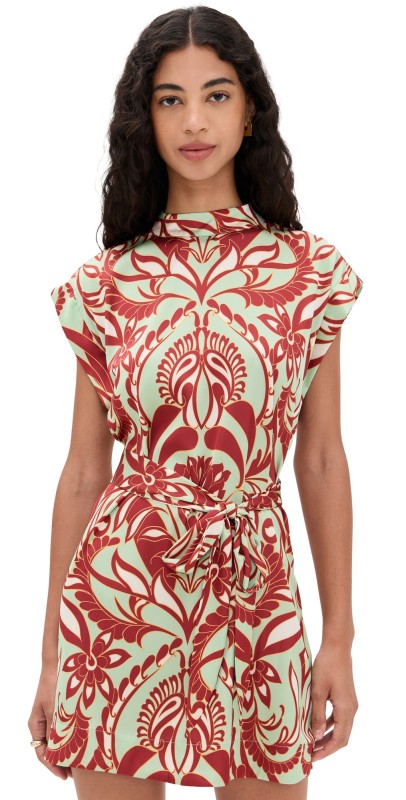 MISA Cyrene Dress Vintage Botanical Stn Rd