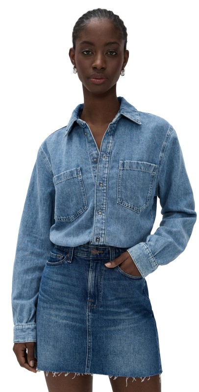 7 For All Mankind Mini Skirt Dress Ipanema