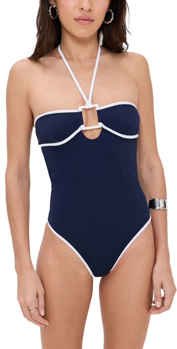 Onia Palermo One Piece Deep Navy/White