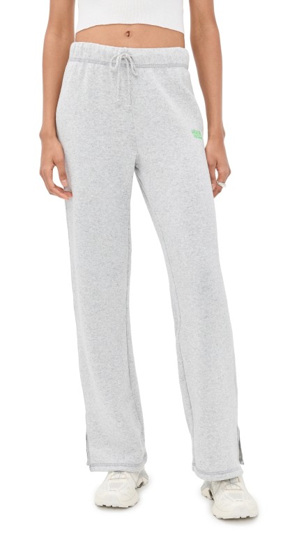 American Vintage Evona Sweats Gris Clair Chine