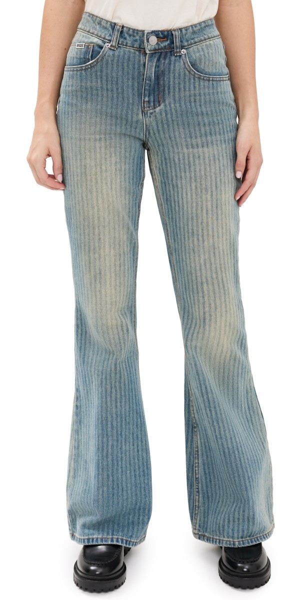 Ragged Priest Ripley Boot Cut Jeans Dirty Wash