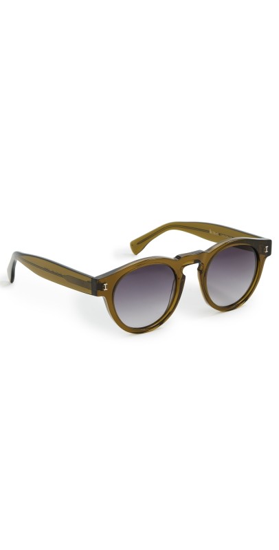 Illesteva Leonard Sunglasses Moss w/ Grey Gradient