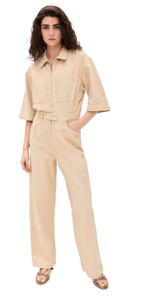 IRO Maina Jumpsuit Camel