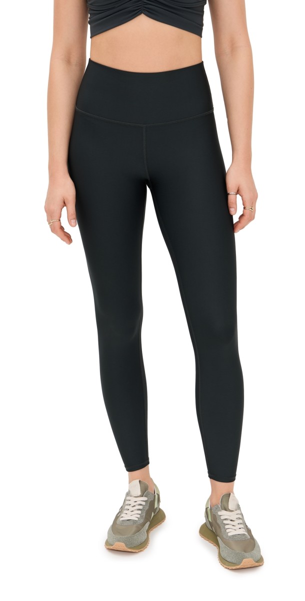 Alo Yoga 7/8 High-Waist Airlift Leggings Charcoal Green