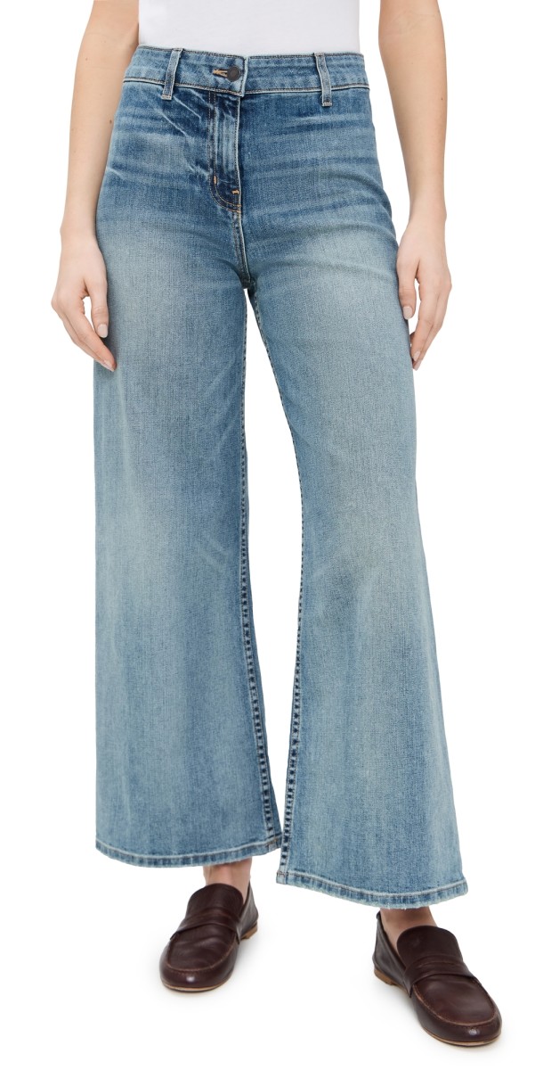 Nili Lotan Megan Jeans Summer Wash