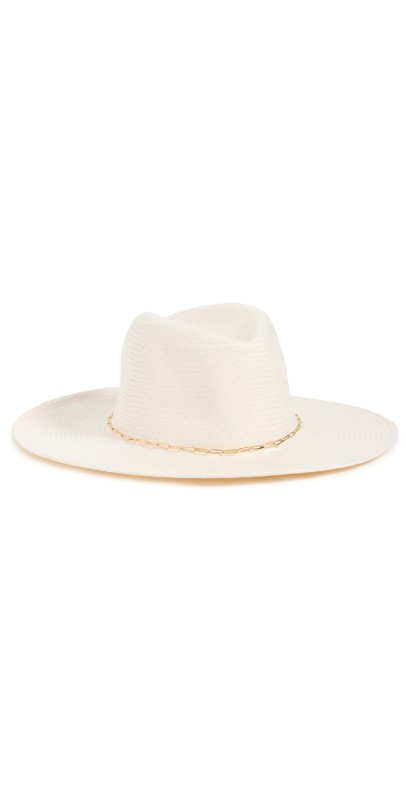 Hat Attack Rissa Traveler Hat White/Gold