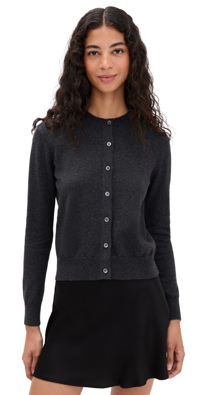 DL1961 Brinn Cardigan Charcoal Grey