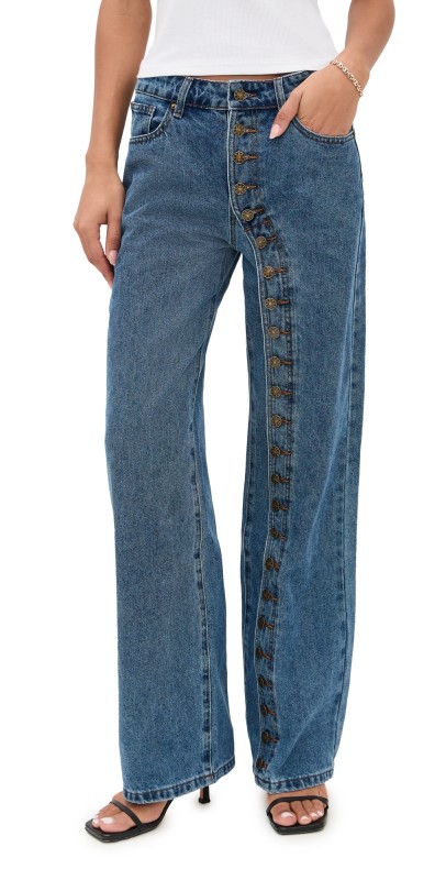 Lioness Penny Jeans Denim Blue
