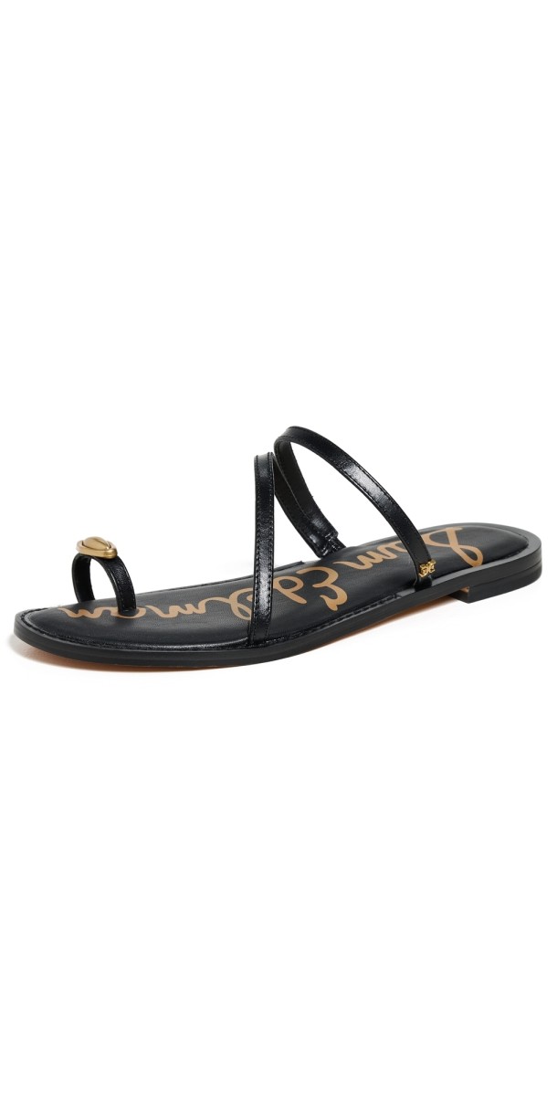 Sam Edelman Harlyn Toe Ring Sandals Black