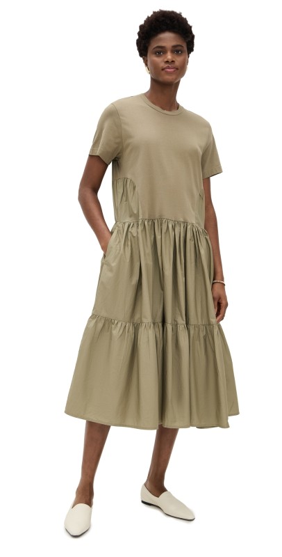 Merlette Irene Dress Aloe