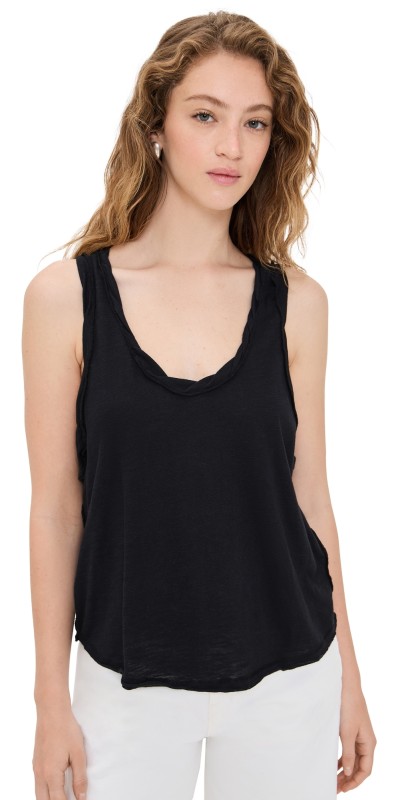 Free People Easy Tank Black