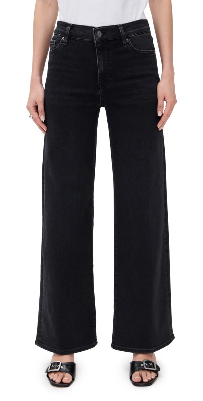FRAME Le Slim Palazzo Jeans Destroyer