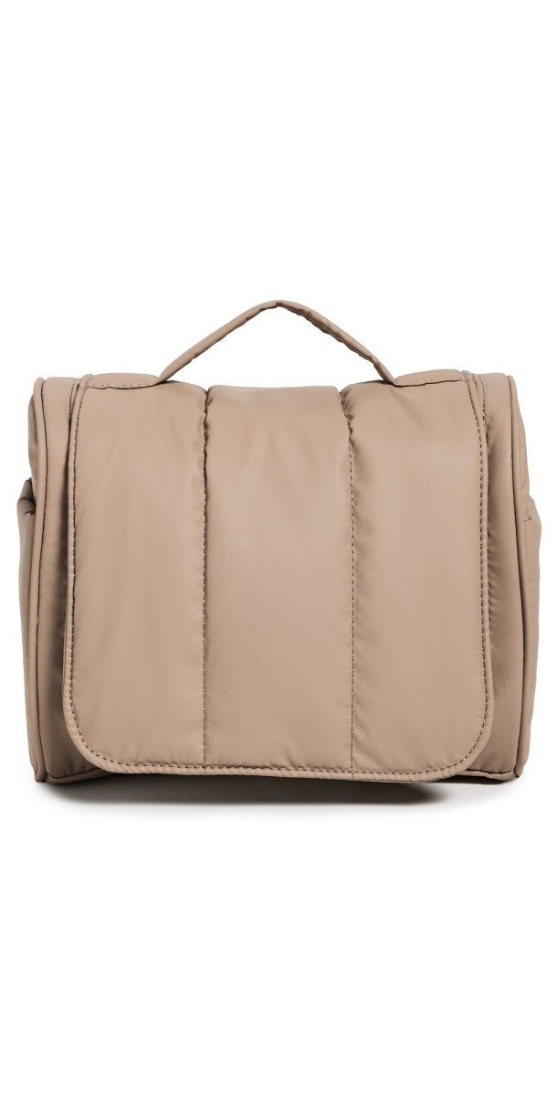 CALPAK Luka Hanging Toiletry Kit Chocolat