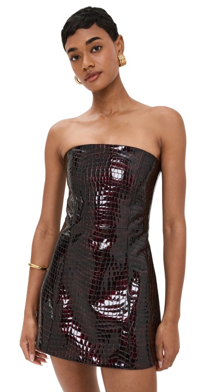 Retrofête Merida Leather Dress Port